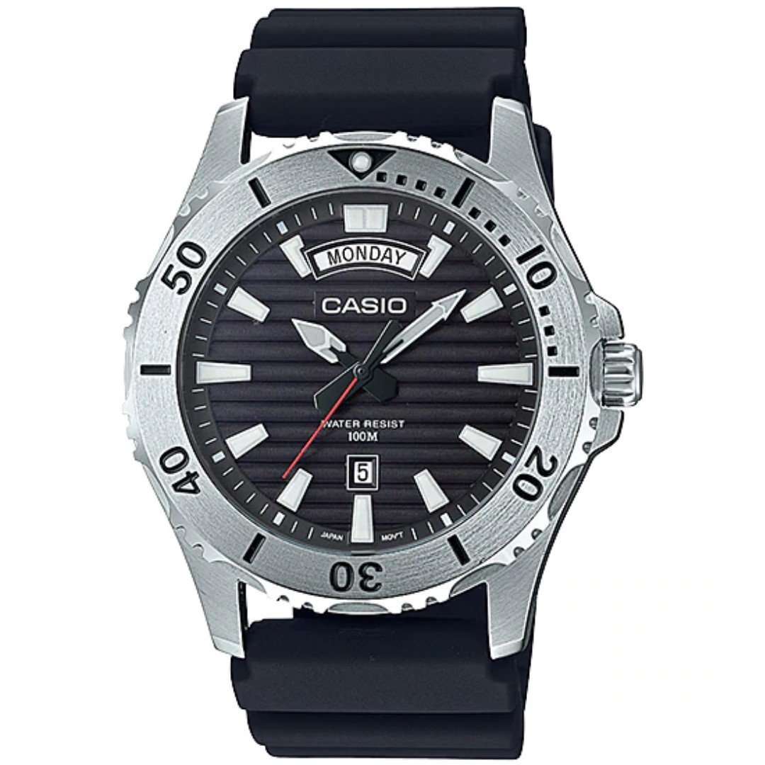 Casio MTD-1087-1A Black Resin Strap Marine Sports Watch for Men-Watch Portal Philippines