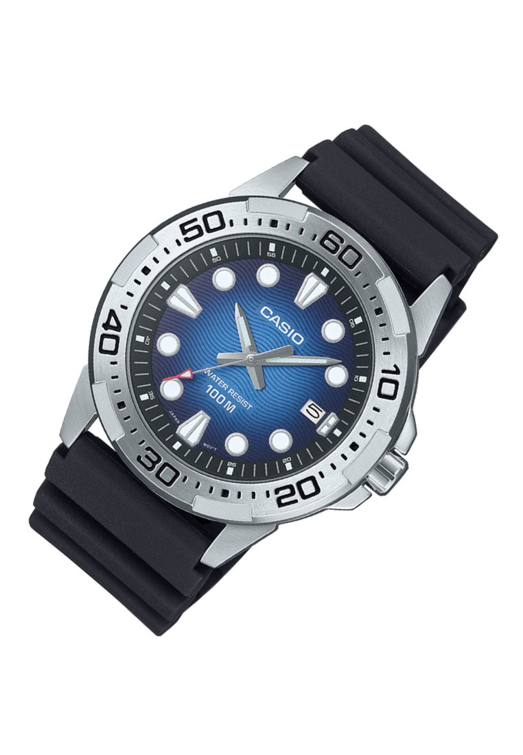 Casio MTD-140-2A Analog Rubber Strap Watch For Men-Watch Portal Philippines