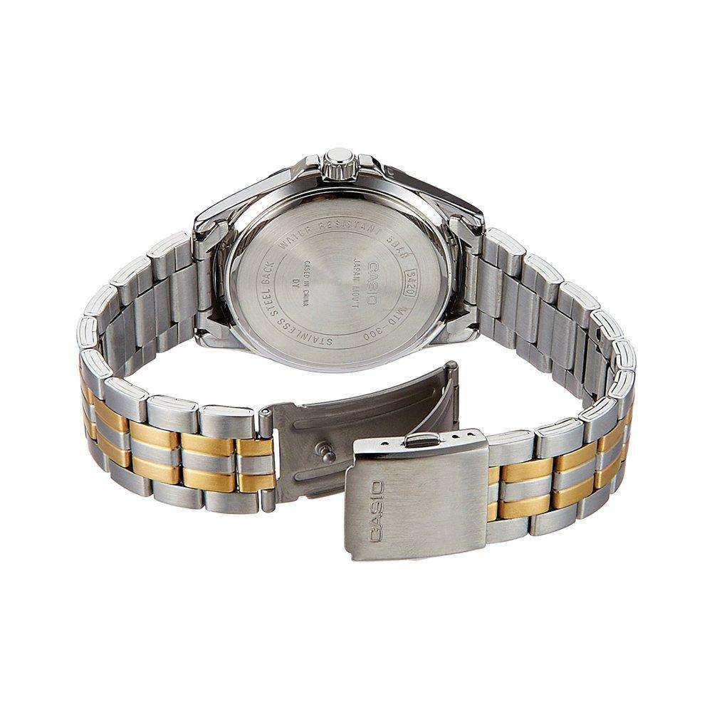 Casio MTD-300SG-1A Two-Toned Stainless Watch for Men-Watch Portal Philippines