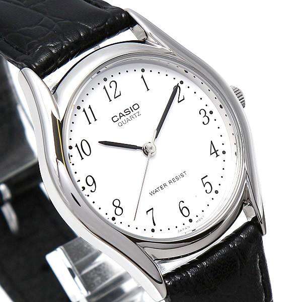 Casio MTP-1094E-7BDF Black Leather Strap Watch for Men-Watch Portal Philippines