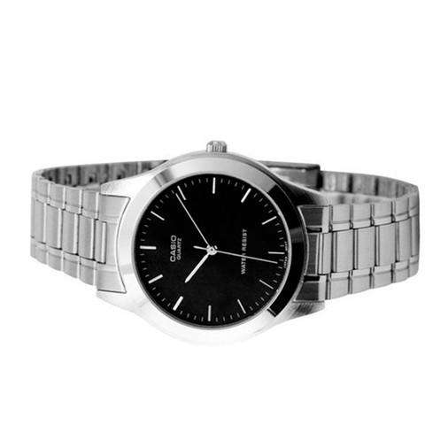 Casio MTP-1128A-1ARDF Silver Stainless Steel Strap Watch for Men-Watch Portal Philippines