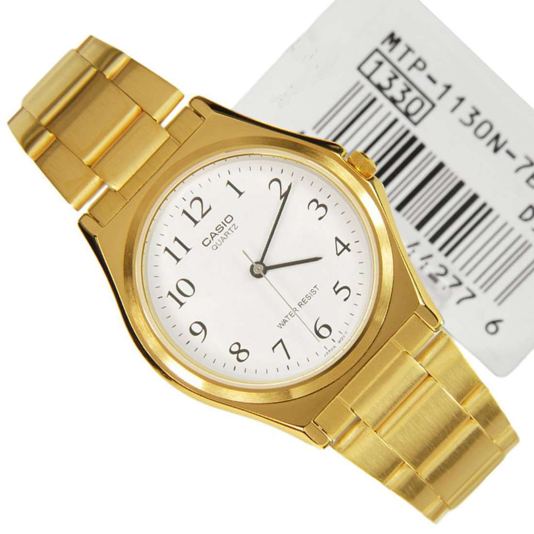 Casio MTP-1130N-7B Gold Plated Watch for Men-Watch Portal Philippines