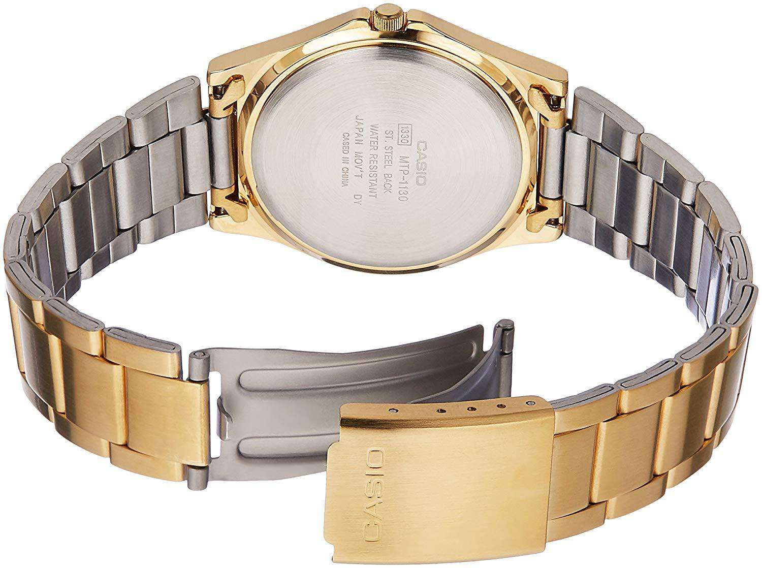 Casio MTP-1130N-7B Gold Plated Watch for Men-Watch Portal Philippines