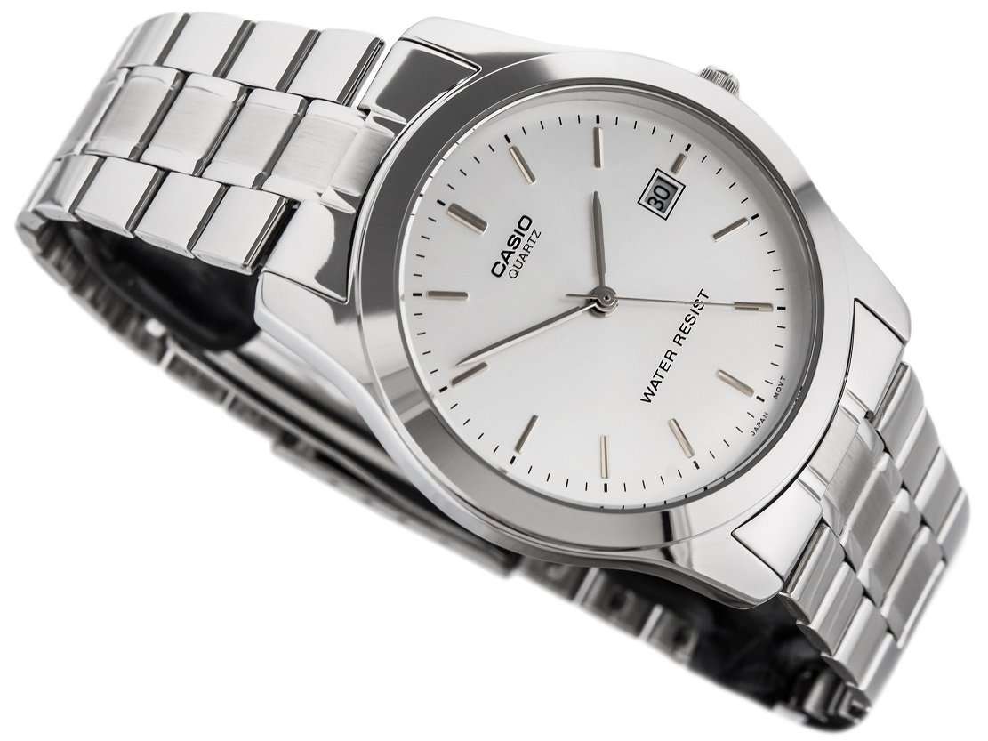 Casio MTP-1141A-7ARDF Silver Stainless Steel Strap Watch for Men-Watch Portal Philippines