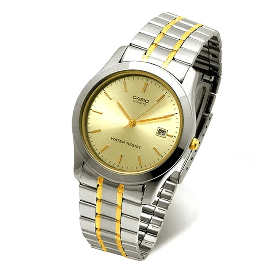 Casio MTP-1141G-9ARDF Two Tone Stainless Steel Strap Watch for Men-Watch Portal Philippines