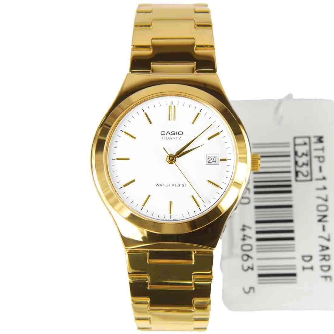 Casio MTP-1170N-7A Gold Plated Watch for Men-Watch Portal Philippines