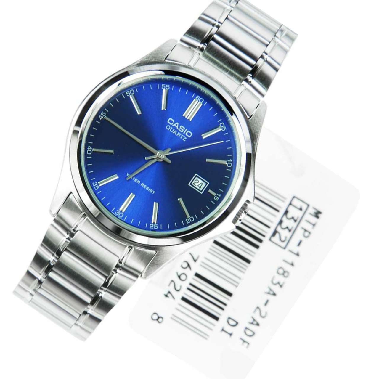 Casio MTP-1183A-2ADF Silver Stainless Steel Strap Watch for Men-Watch Portal Philippines