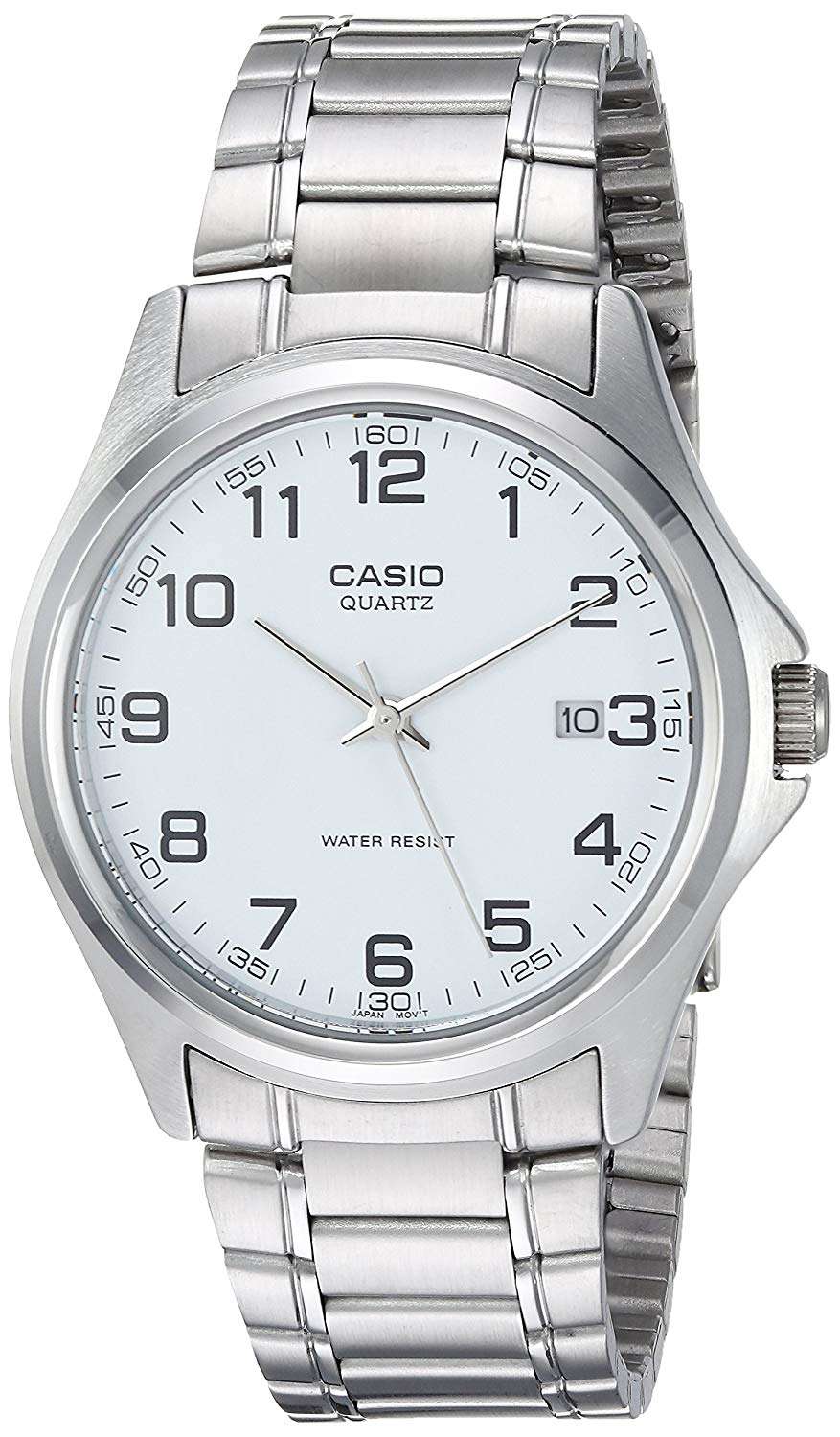 Casio MTP-1183A-7BDF Silver Stainless Steel Strap Watch for Men-Watch Portal Philippines