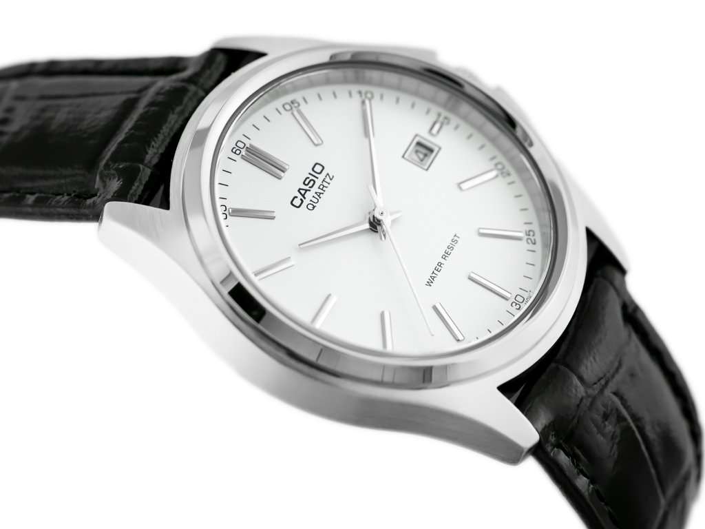 Casio MTP-1183E-7ADF Black Leather Strap Watch for Men-Watch Portal Philippines