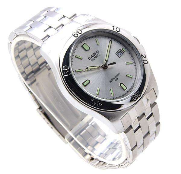 Casio MTP-1213A-7AVDF Silver Stainless Steel Strap Watch for Men-Watch Portal Philippines