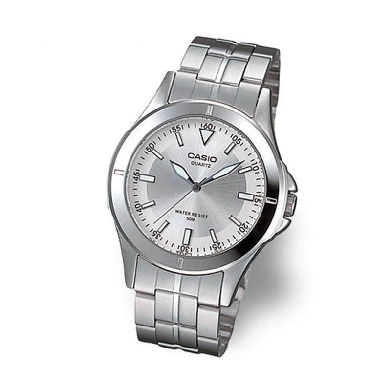 Casio MTP-1214A-7AVDF Silver Stainless Steel Strap Watch for Men-Watch Portal Philippines