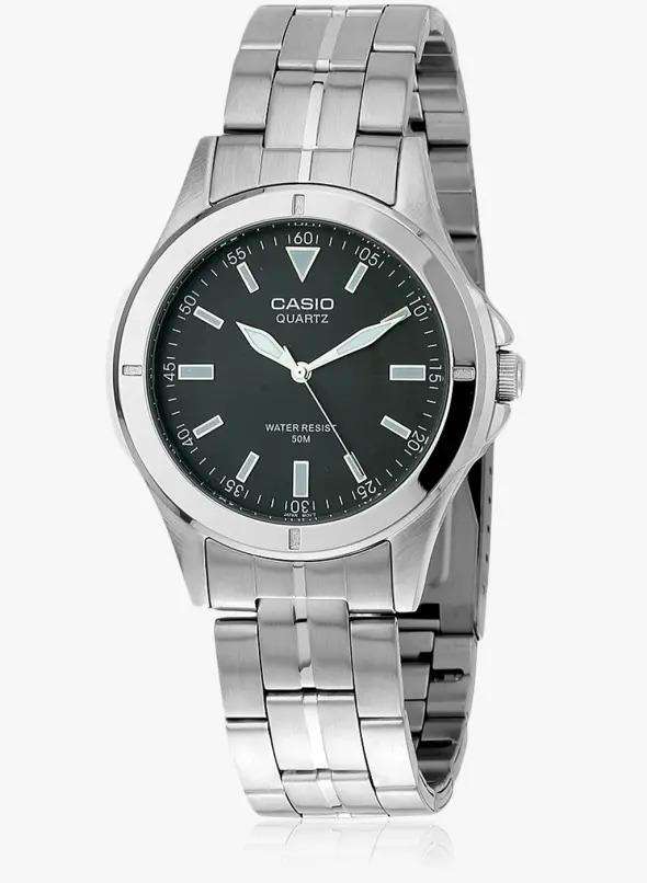 Casio MTP-1214A-8AVDF Silver Stainless Steel Strap Watch for Men-Watch Portal Philippines