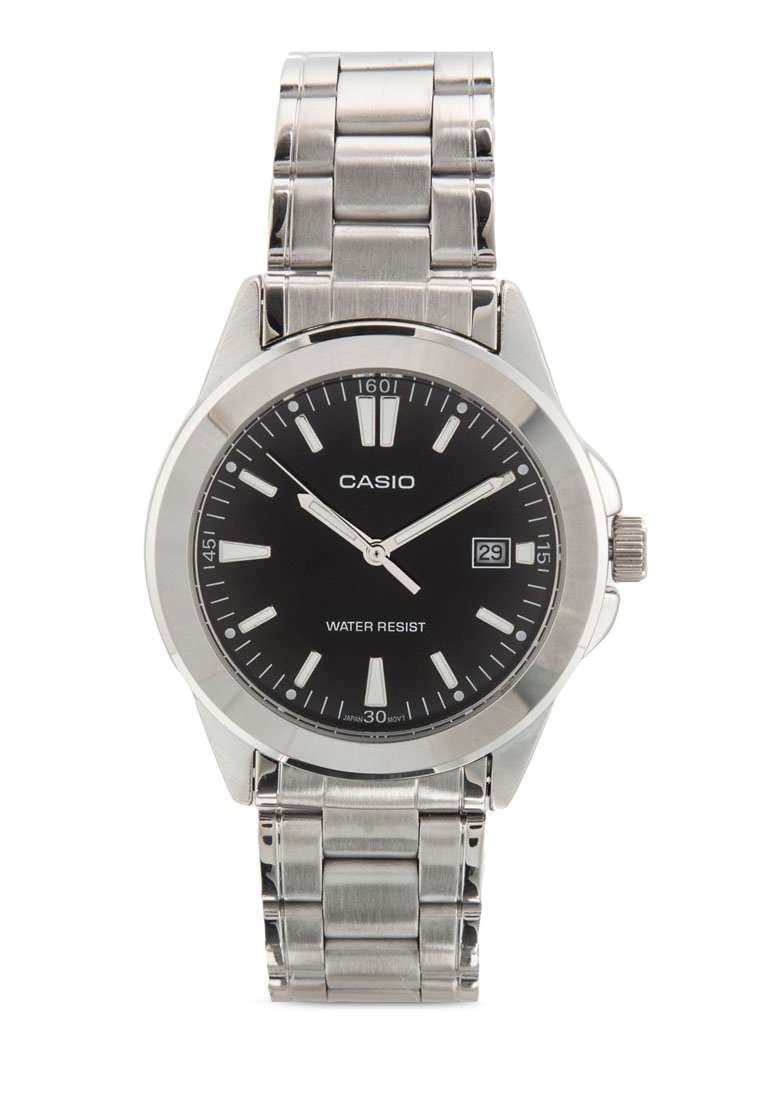 Casio MTP-1215A-1A2DF Silver Stainless Steel Strap Watch for Men-Watch Portal Philippines