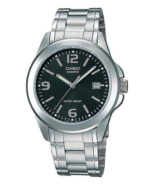 Casio MTP-1215A-1ADF Silver Stainless Steel Strap Watch for Men-Watch Portal Philippines