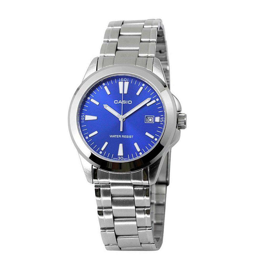 Casio MTP-1215A-2A2DF Silver Stainless Steel Strap Watch for Men-Watch Portal Philippines