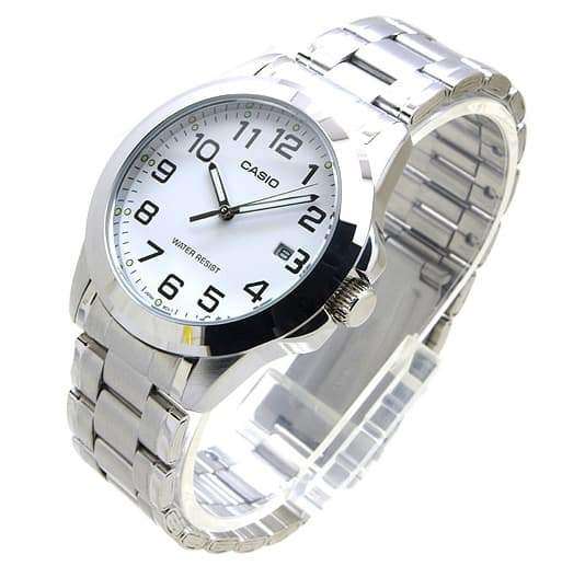 Casio MTP-1215A-7B2DF Silver Stainless Steel Strap Watch for Men-Watch Portal Philippines