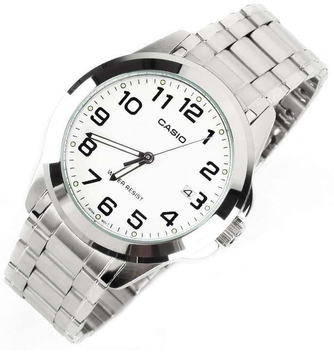 Casio MTP-1215A-7B2DF Silver Stainless Steel Strap Watch for Men-Watch Portal Philippines