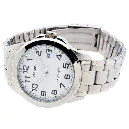 Casio MTP-1215A-7B2DF Silver Stainless Steel Strap Watch for Men-Watch Portal Philippines