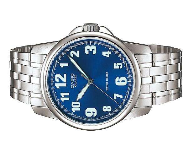 Casio MTP-1216A-2BDF Silver Stainless Steel Strap Watch for Men-Watch Portal Philippines