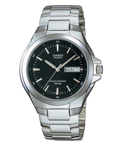Casio MTP-1228D-1AVDF Silver Stainless Steel Strap Watch for Men-Watch Portal Philippines