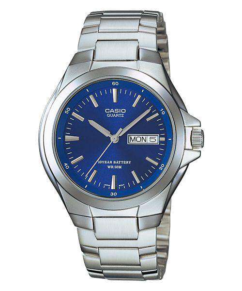 Casio MTP-1228D-2AVDF Silver Stainless Steel Strap Watch for Men-Watch Portal Philippines