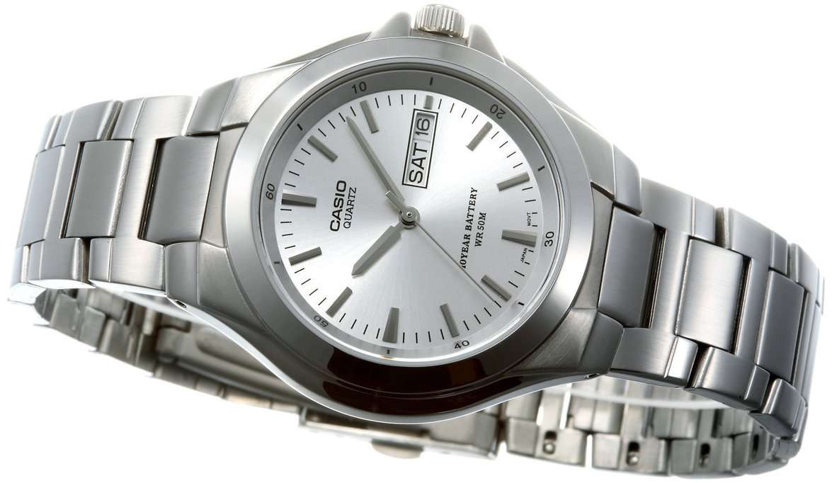 Casio MTP-1228D-7AVDF Silver Stainless Steel Strap Watch for Men-Watch Portal Philippines
