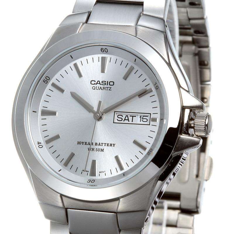 Casio MTP-1228D-7AVDF Silver Stainless Steel Strap Watch for Men-Watch Portal Philippines