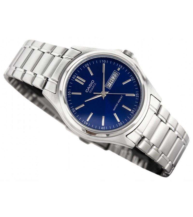 Casio MTP-1239D-2ADF Silver Stainless Steel Strap Watch for Men-Watch Portal Philippines