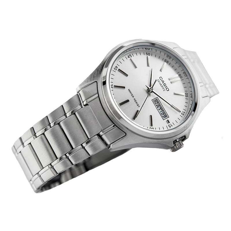 Casio MTP-1239D-7ADF Silver Stainless Steel Strap Watch for Men-Watch Portal Philippines