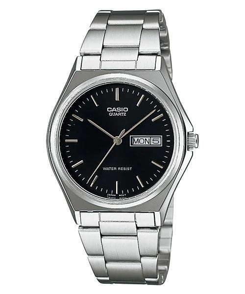 Casio MTP-1240D-1ADF Silver Stainless Steel Strap Watch for Men-Watch Portal Philippines