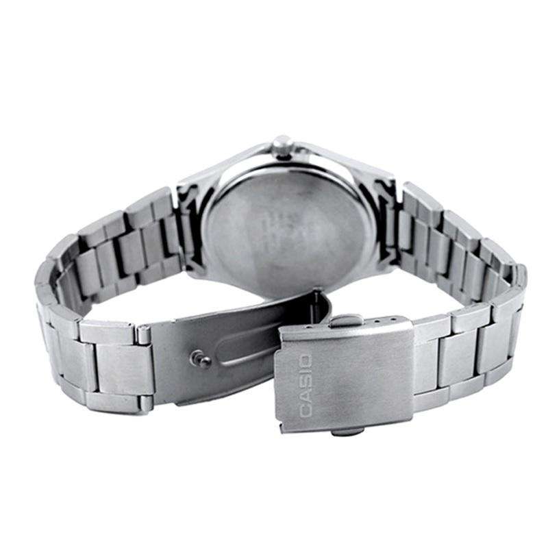 Casio MTP-1240D-1ADF Silver Stainless Steel Strap Watch for Men-Watch Portal Philippines