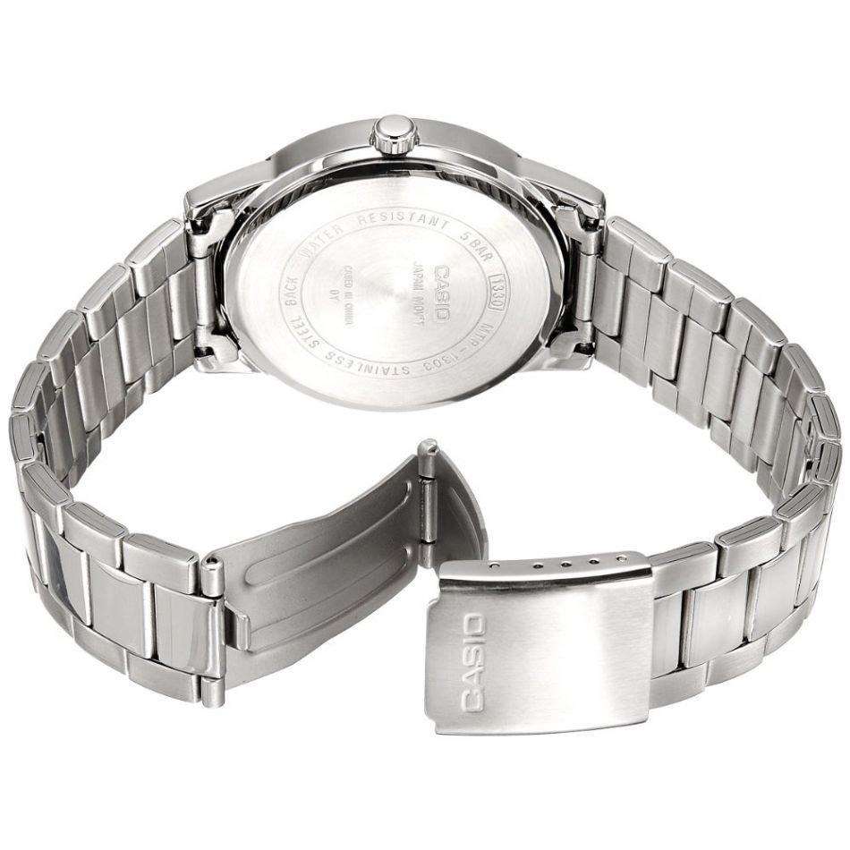 Casio MTP-1240D-2ADF Silver Stainless Steel Strap Watch for Men-Watch Portal Philippines