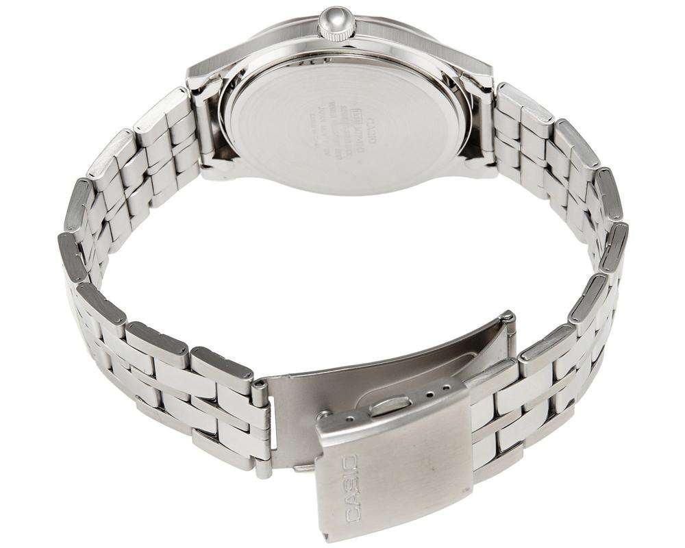 Casio MTP-1243D-1AVDF Silver Stainless Steel Strap Watch for Men-Watch Portal Philippines