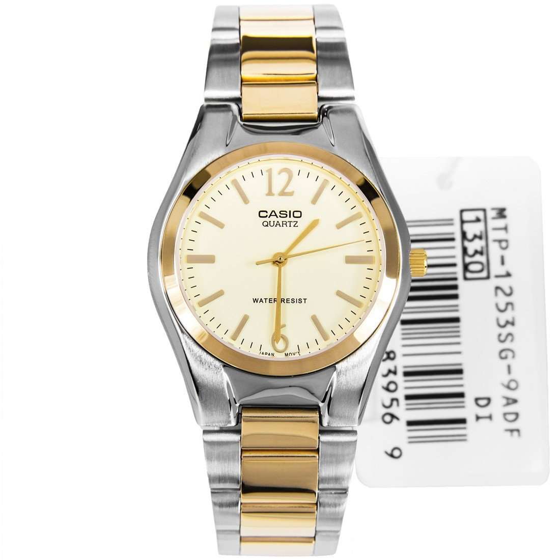Casio MTP-1253SG-9ADF Two Tone Stainless Steel Strap Watch for Men-Watch Portal Philippines