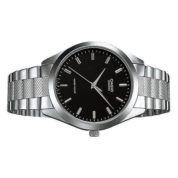 Casio MTP-1274D-1ADF Silver Stainless Steel Strap Watch for Men-Watch Portal Philippines