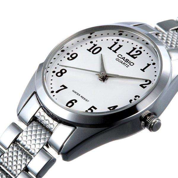 Casio MTP-1274D-7BDF Silver Stainless Steel Strap Watch for Men-Watch Portal Philippines