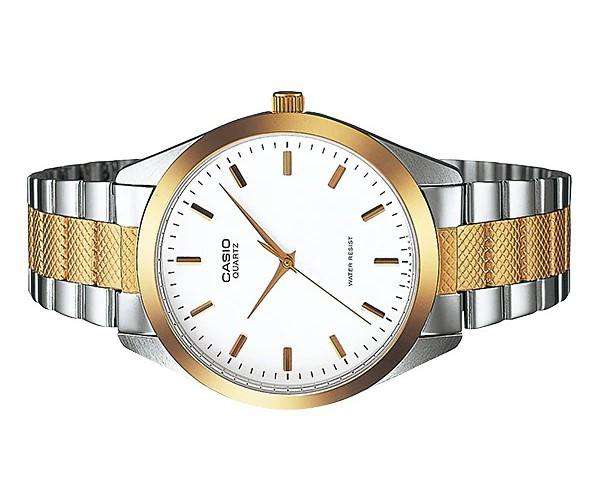 Casio MTP-1274SG-7ADF Two Tone Stainless Steel Strap Watch for Men-Watch Portal Philippines