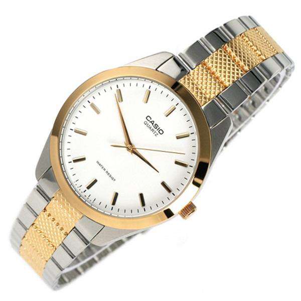 Casio MTP-1274SG-7ADF Two Tone Stainless Steel Strap Watch for Men-Watch Portal Philippines