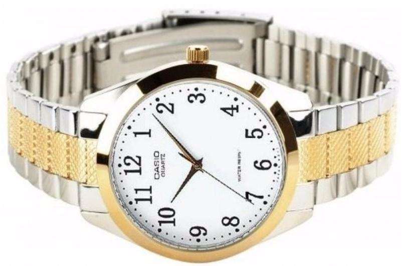 Casio MTP-1274SG-7BDF Two Tone Stainless Steel Strap Watch for Men-Watch Portal Philippines