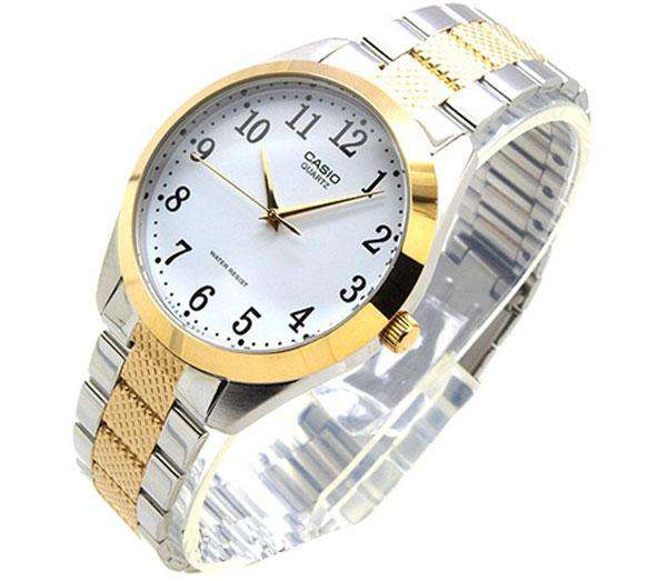 Casio MTP-1274SG-7BDF Two Tone Stainless Steel Strap Watch for Men-Watch Portal Philippines