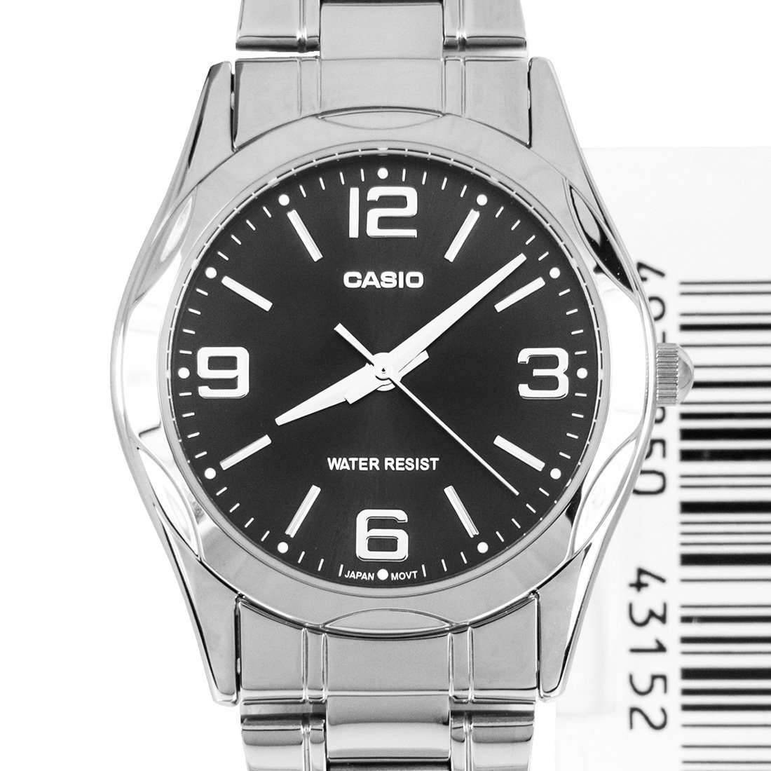 Casio MTP-1275D-1A2DF Silver Stainless Steel Strap Watch for Men-Watch Portal Philippines