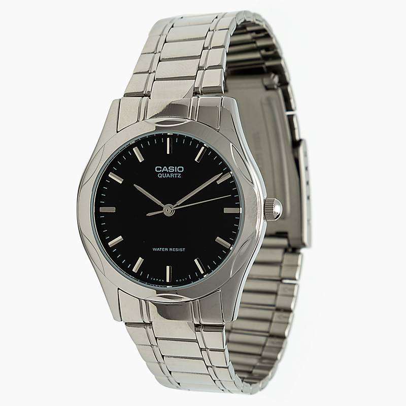 Casio MTP-1275D-1ADF Silver Stainless Steel Strap Watch for Men-Watch Portal Philippines