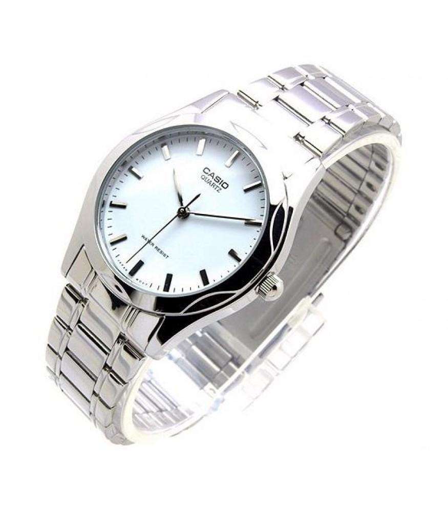 Casio MTP-1275D-7ADF Silver Stainless Steel Strap Watch for Men-Watch Portal Philippines