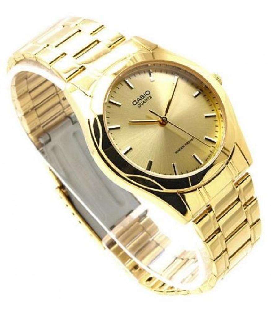 Casio MTP-1275G-9A Gold Stainless Steel Watch For Men-Watch Portal Philippines