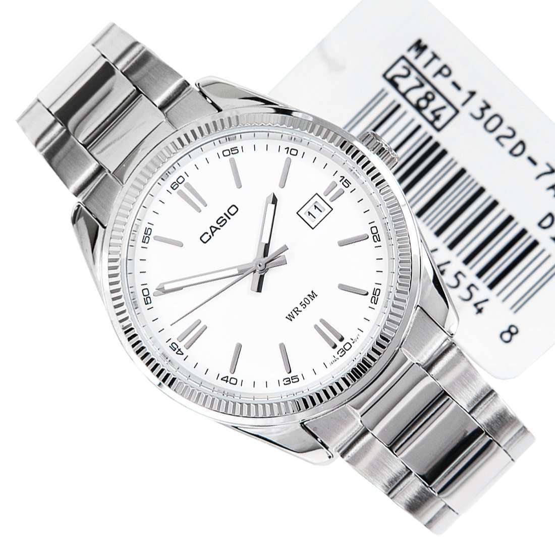 Casio MTP-1302D-7A1VDF Silver Stainless Steel Strap Watch for Men-Watch Portal Philippines