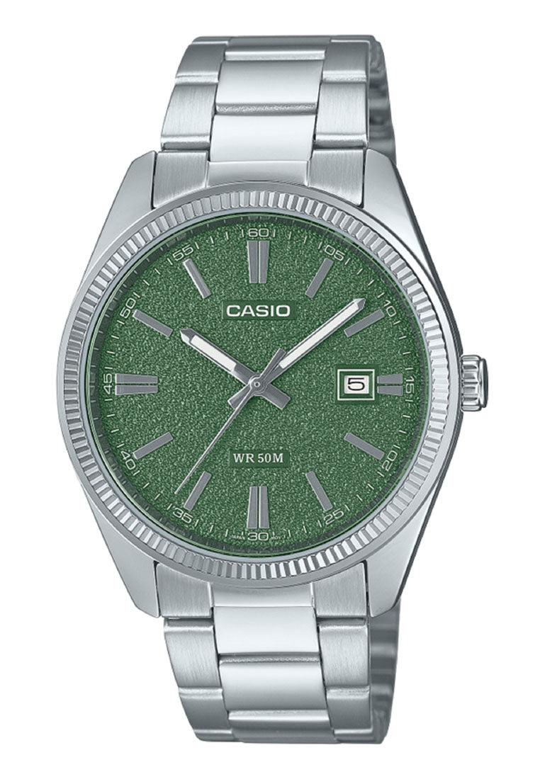 Casio MTP-1302DA-3A Analog Stainless Steel Strap Watch for Men-Watch Portal Philippines