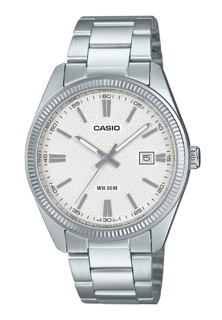 Casio MTP-1302DA-7A Analog Stainless Steel Strap Watch for Men-Watch Portal Philippines