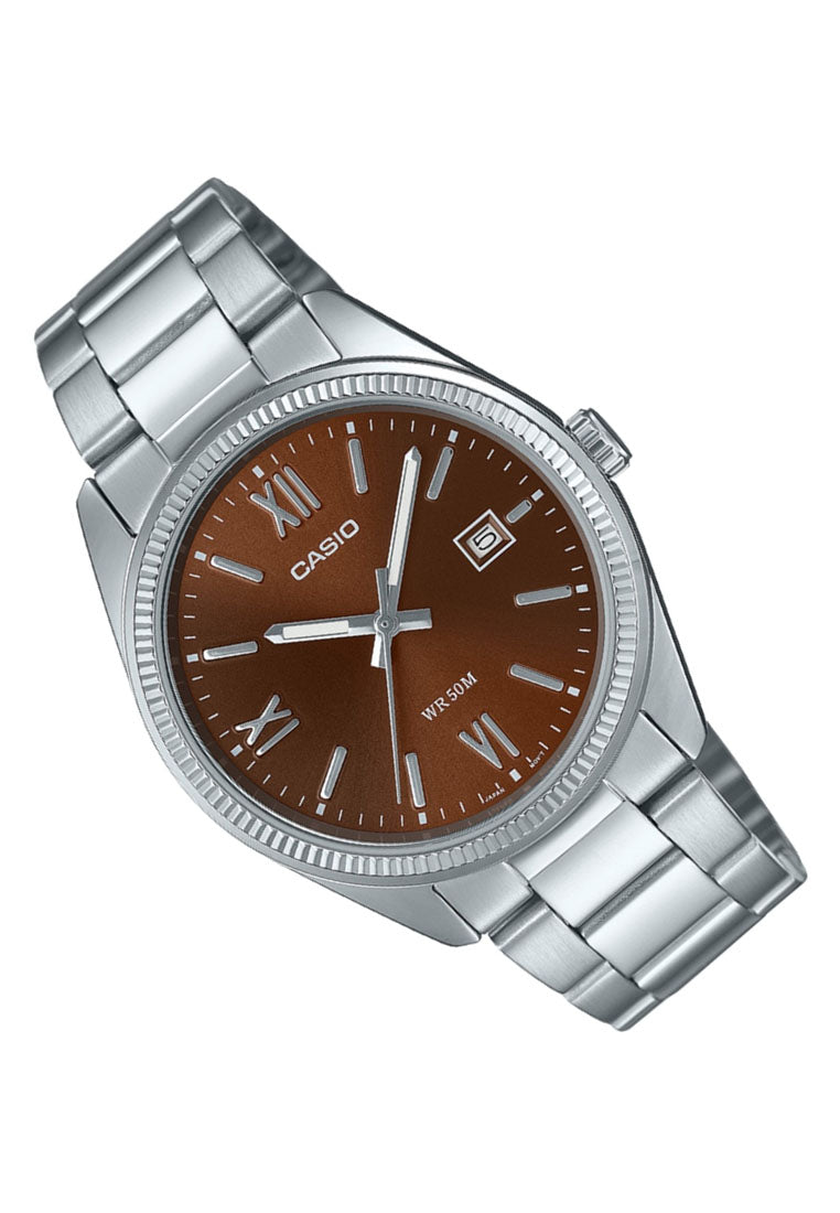 Casio MTP-1302DD-5A Analog Stainless Steel Strap Watch for Men-Watch Portal Philippines