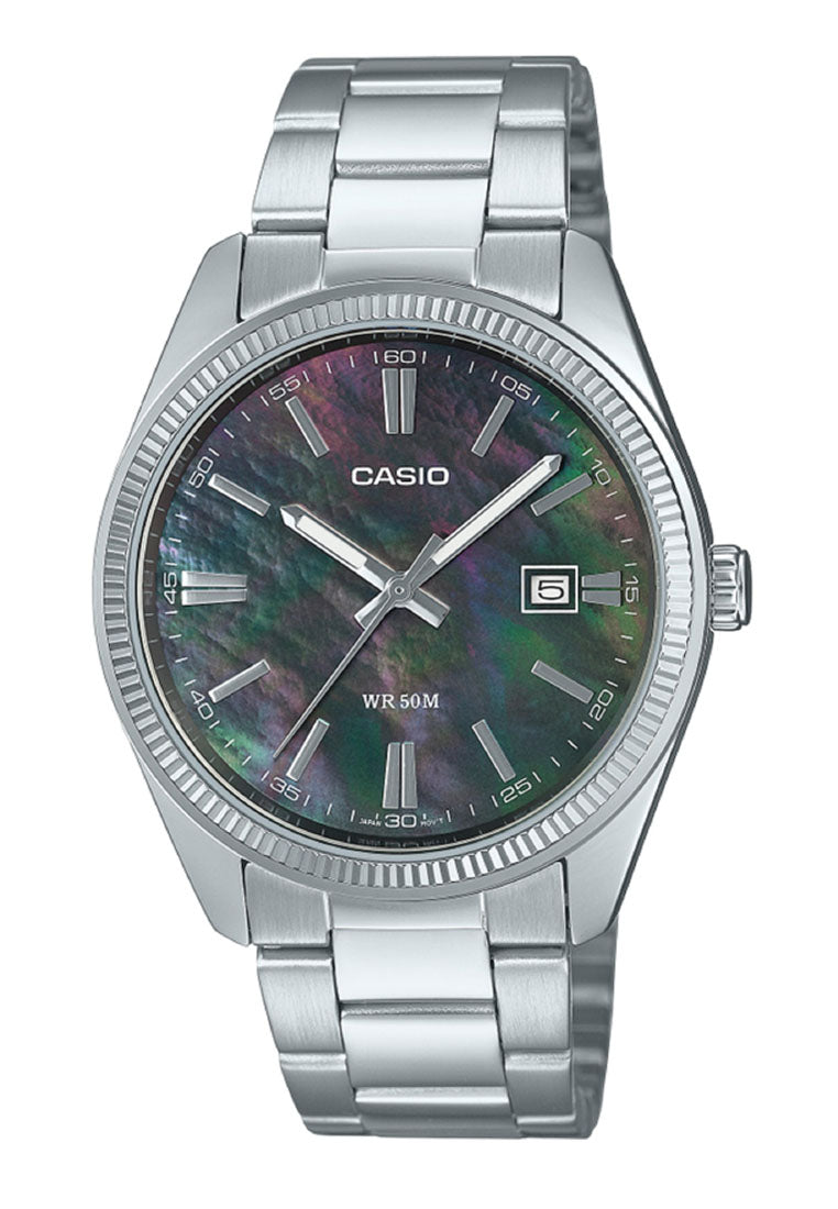 Casio MTP-1302DS-1A Analog Stainless Steel Strap Watch for Men-Watch Portal Philippines