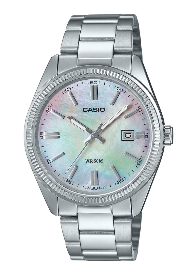Casio MTP-1302DS-7A Analog Stainless Steel Strap Watch for Men-Watch Portal Philippines